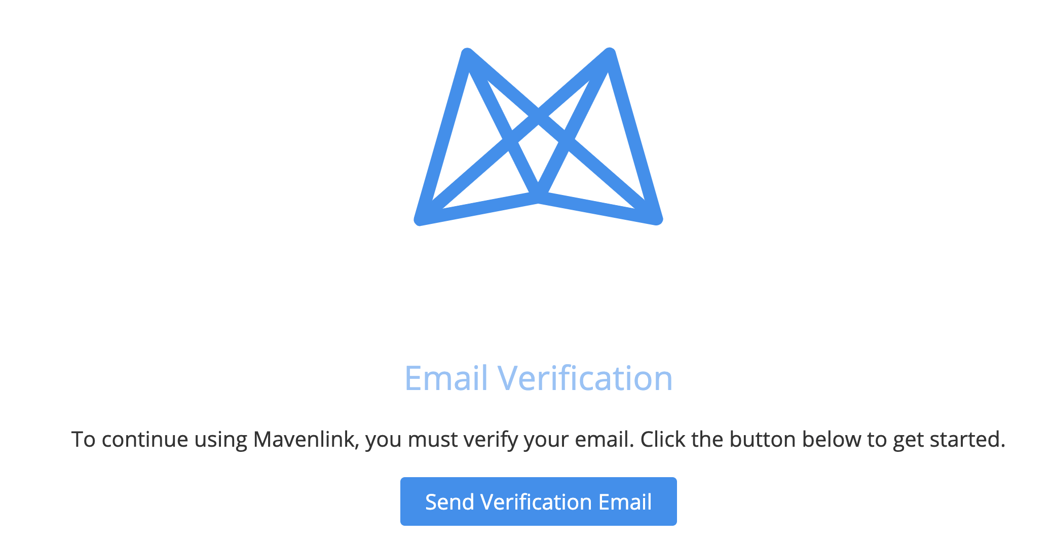 Mavenlink のログイン確認画面 1