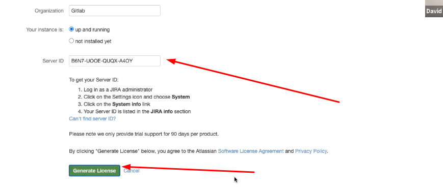 Jira Generate License
